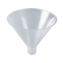 9606-0150 Embudo para polvo. PP. Ø ext.150 mm. Ø salida 28 mm volumen 800 ml