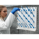 9640-2050 Escurridor con canal de desagüe 500 x 500 mm