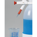 9695-3025 Bureta titración con protección antiastillas, vol. 25 ml