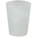 9764-2834 Tapón normalizado caucho silicona, altura 30 mm, Øsup 35 mm, Ø fondo 29 mm