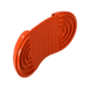 9768-0001 HotGrip - protección de mano completa, color rojo