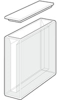 AHA7.1 Cubeta de vidrio, 17,5 ml, tipo macro, 50 mm - Quimivitalab