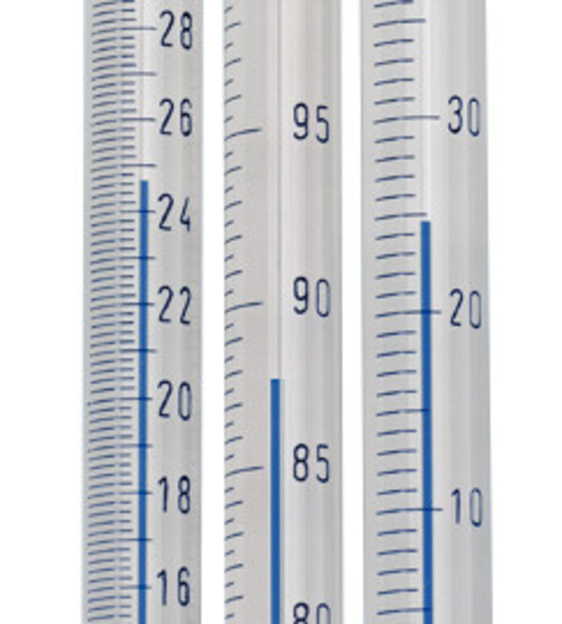 ANL0.1 Termómetro de precisión con certificado de calibración DAkkS, -20 a +102 °C, 435 mm