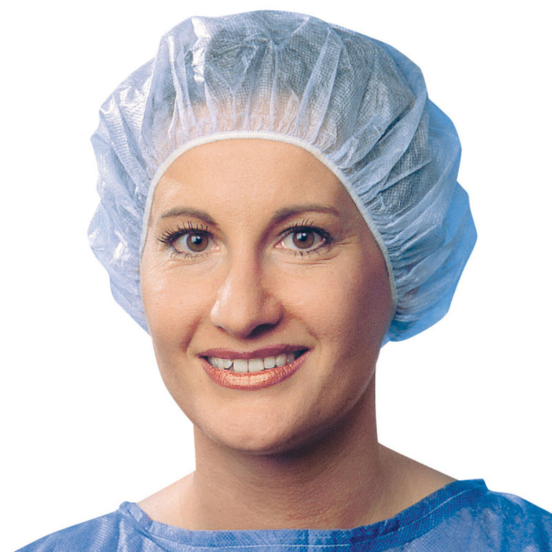 EHY5.1 Gorro de redecilla para el pelo SUAVEL ® blanco Ø 60 cm (100 uds)