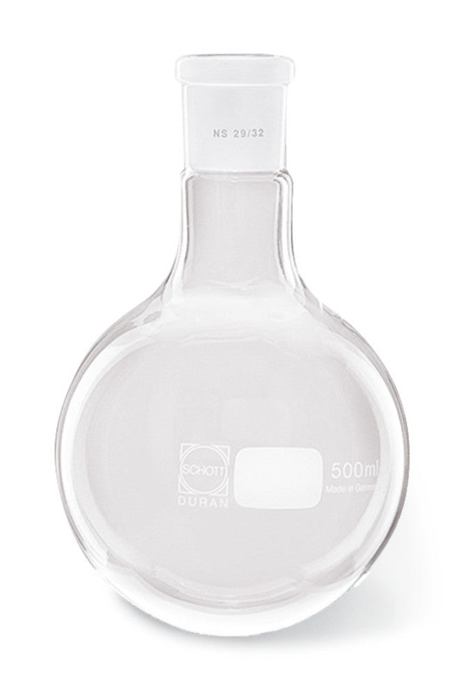 TE97.1  Matraz de fondo redondo Vidrio transparente, 5000 ml  45/40