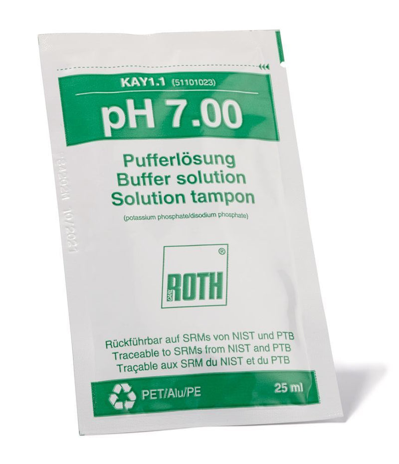 KAY1.1 Solución tampón de pH 7,00 en sobres (20 unidades) - Quimivitalab