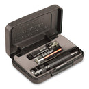 N257.1  Linterna SOLITARIO de aluminio, fuente de luz bombilla, incluye estuche - Quimivitalab