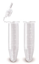 PE68.1 Viales de reacción de polipropileno transparentes, 5 ml (250 uds) - Quimivitalab