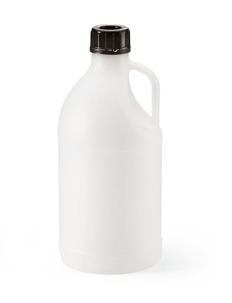 T503.1  Botella de boca estrecha, homologación ONU Vol.2500 ml redonda con asa lateral (2 uds)