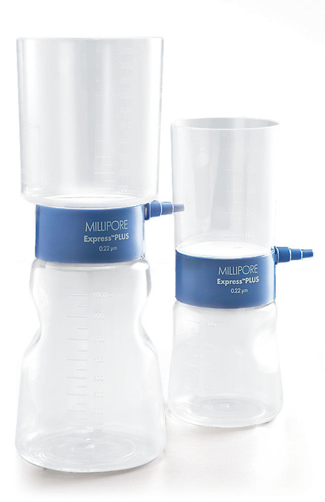 X342.1 Unidad de filtración Stericup con membrana MILLIPORE Express PLUS (PES) poro 0.22 μm 1000 ml (12 uds)
