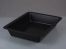 4207-3040 Bandeja negra de PVC de forma alta y fondo liso 42 x 51 cm
