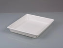 4203-1050 Bandeja blanca de PVC con fondo liso, 51x61 cm