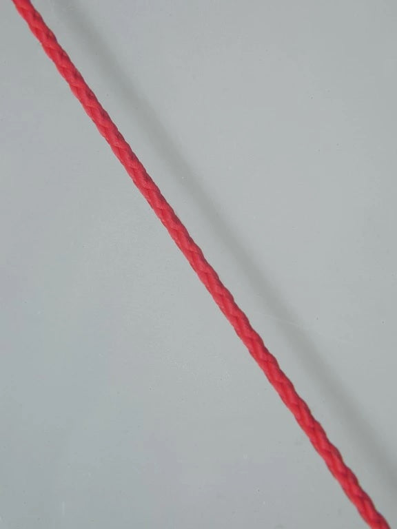 5309-0201 Cable de descenso de polipropileno rojo, Ø 2 mm, 10 metros