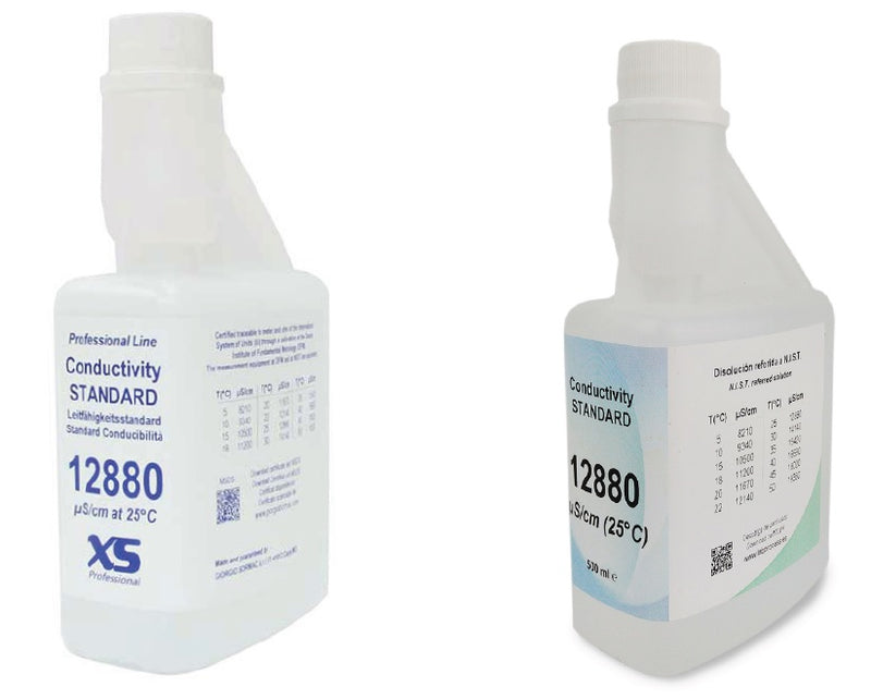 G-51100643 Disolución patrón de conductividad XS 12880 μS/cm (botella de 500 ml)