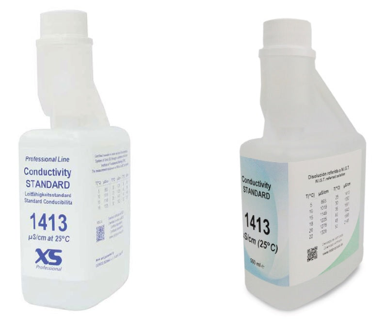 G-51100633 Disolución patrón de conductividad XS 1413 μS/cm (botella de 500 ml)