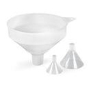 2020.1 Juego de embudos para polvo (6 embudos de tamaños diferentes) - Quimivitalab