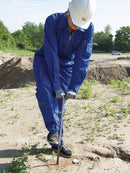 5350-5006 Muestreador de suelos GeoSampler de acero inoxidable con barra de apoyo para pie- Quimivitalab