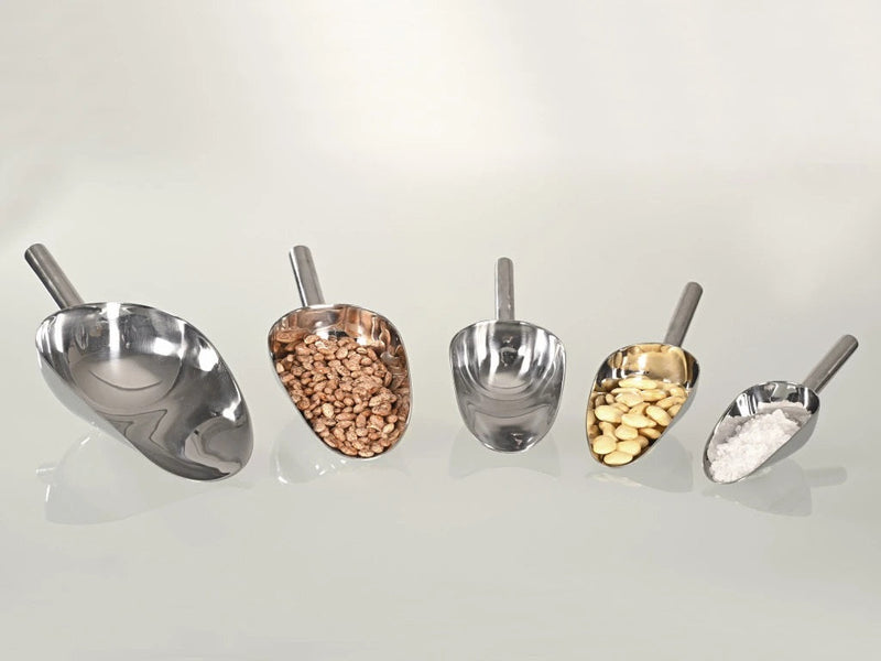 5371-0350 Pala de acero inoxidable FoodScoop, 290 mm, 350 ml