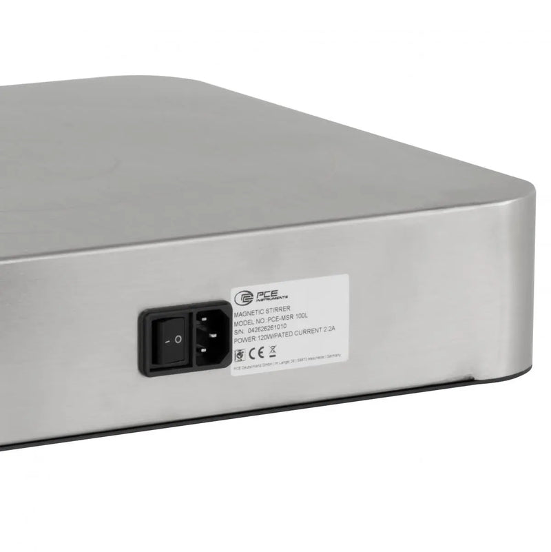 PCE-MSR 100L Agitador magnético con panel de control externo, volumen 100 litros