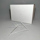 150.001 Pipetas Pasteur graduadas de plástico de capacidad 1 ml, 150 mm (500 uds) - Quimivitalab