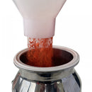 8111H-200 Embudo de polvo desechable, HDPE, Ø200mm, Øpico 40 mm (10 uds)