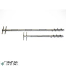 1216A-1500 Muestreador de cereales, acero inoxidable, 1500mm y ø25mm