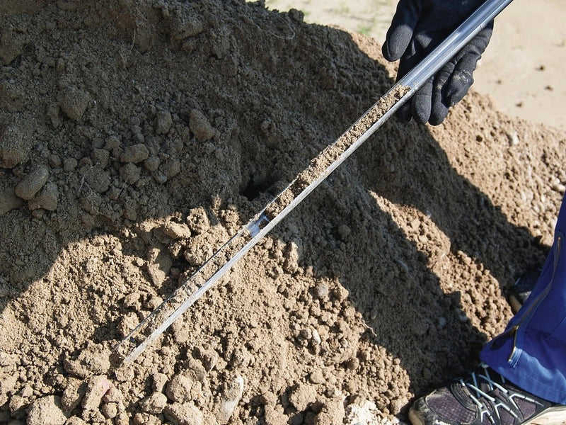 5350-5018 Muestreador de suelos Pürckhauer de acero inoxidable, longitud 117,50 cm - Quimivitalab