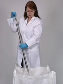 5347-0025 Muestreador Scratcher de acero inoxidable para sustancias cohesivas, volumen 25 mlQuimivitalab