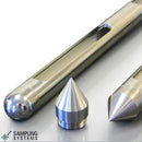 1210K-1000 Muestreador de polvo multicapa, acero inox., 750 ml, 1000 mm, 3 ranuras de muestreo