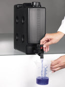 0525-1100 Llave de paso StopCock conductiva con sobretuerca 3/4" y codo de salida