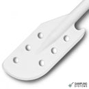 8331R-1 Pala agitadora roja, PP, con agujeros, 1200 mm. hoja de 290x133 mm - Quimivitalab