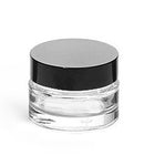 008.005-B Bote a rosca de 5 ml con tapa negra a rosca y obturador (25 uds) - Quimivitalab