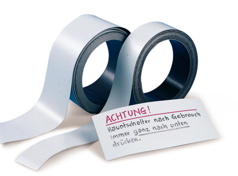 0181.1: Cinta magnética Sekuroka® plástico, ancho 50 mm, 5 metros (1 rollo) - Quimivitalab
