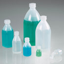 0303-0500 Biobotella con cuello estrecho y tapón de rosca Green LDPE 500ml.- Quimivitalab
