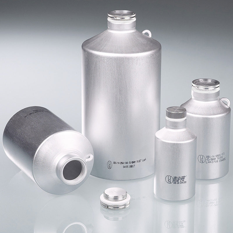 0329-0125: Botella para transporte de aluminio UN  125 ml. - Quimivitalab