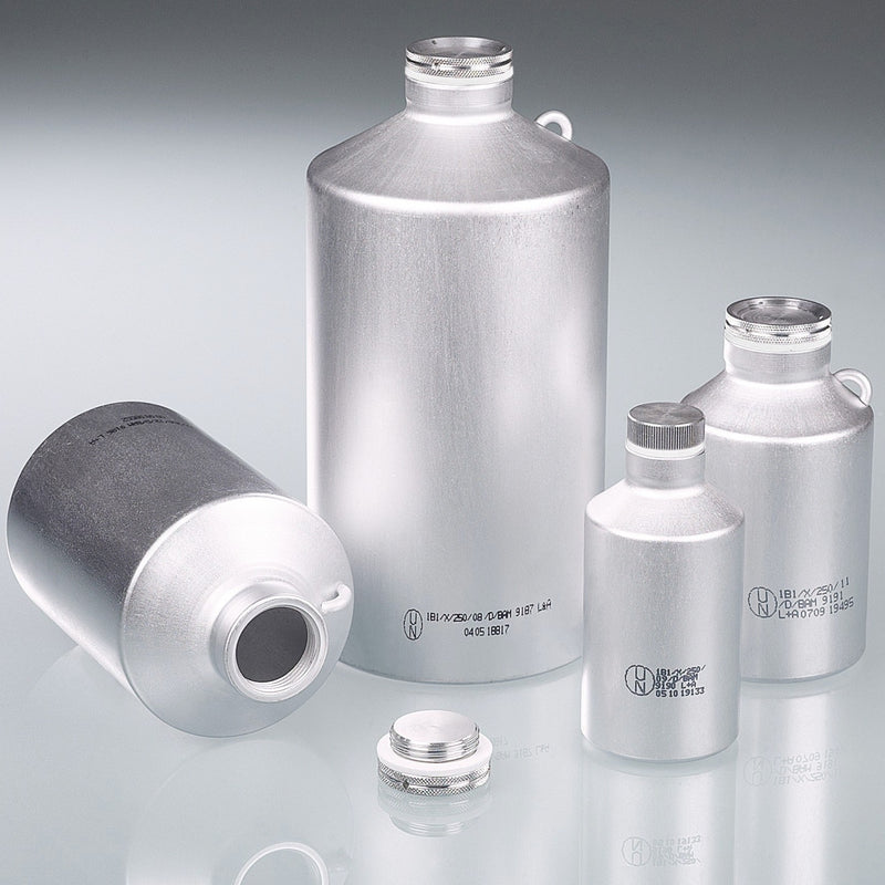 0329-1250: Botella para transporte de aluminio UN  1250 ml. - Quimivitalab