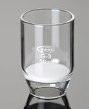 032.200 Crisol con placa filtrante, 20x50 mm, 15 ml capacidad y poro 0 - Quimivitalab