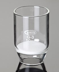 032.400 Crisol con placa filtrante, 40x65 mm, 50 ml capacidad y poro 0 - Quimivitalab