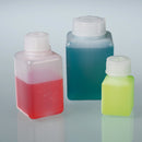 0331-0050 Frasco cuadrado de cuello estrecho,HDPE transparente 50 ml - Quimivitalab