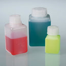 0331-0020 Frasco cuadrado de cuello estrecho, HDPE transparente, 20 ml - Quimivitalab