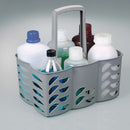 0361-0006 Cesta porta botellas para 6 botellas de máximo Ø 95 mm, PP transparente. - Quimivitalab