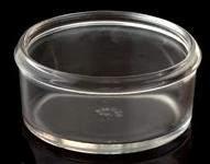 044.190 Cristalizador Norma con borde, vidrio soda, 1500 ml. Ø 190 mm - Quimivitalab