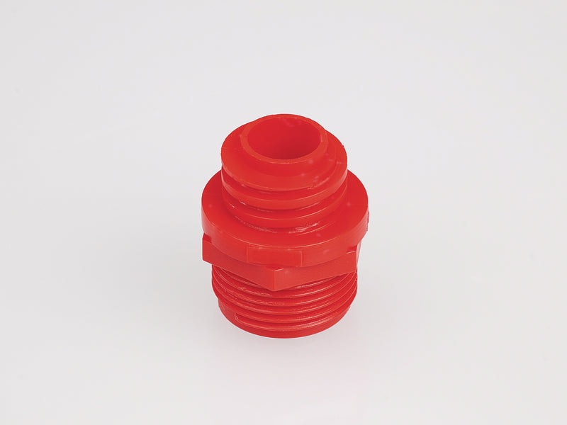 0600-0010: Adaptador de rosca exterior  3/4" - Hünersdorff. - Quimivitalab