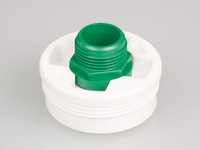 0600-0190: Adaptador de rosca exterior 3/4" - rosca fina 2". - Quimivitalab