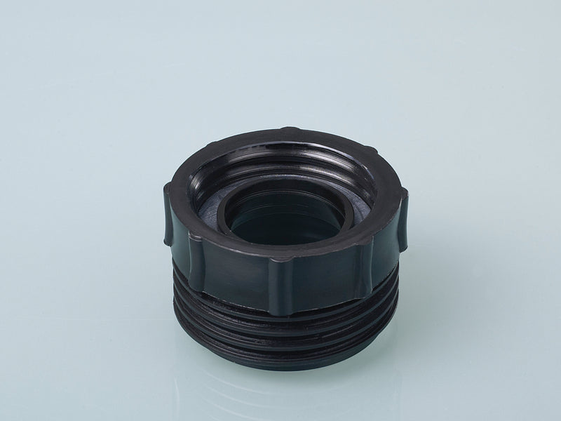 0600-1016 Adaptador de rosca de PP exterior/interior, 64 mm (BSI) - DIN 51 - Quimivitalab