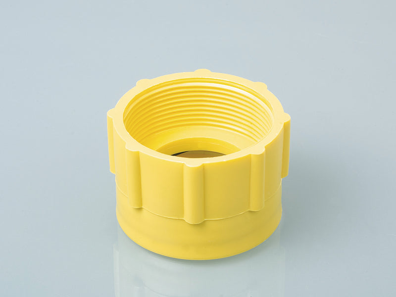 0600-2001 Adaptador de rosca de PP interior/interior, DIN 61 - 2" BSP- Quimivitalab
