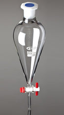 063.100-R  Embudo de decantación 100 ml con esmerilado 19/26 y llave de PTFE recta - Quimivitalab