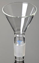 066.070 Embudo de vidrio de 70 mm con esmerilado normalizado 14/23 - Quimivitalab