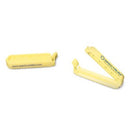 0686.1: Spectra / Por® cierres universales poliamida amarillo snap longitud 70 mm - Quimivitalab