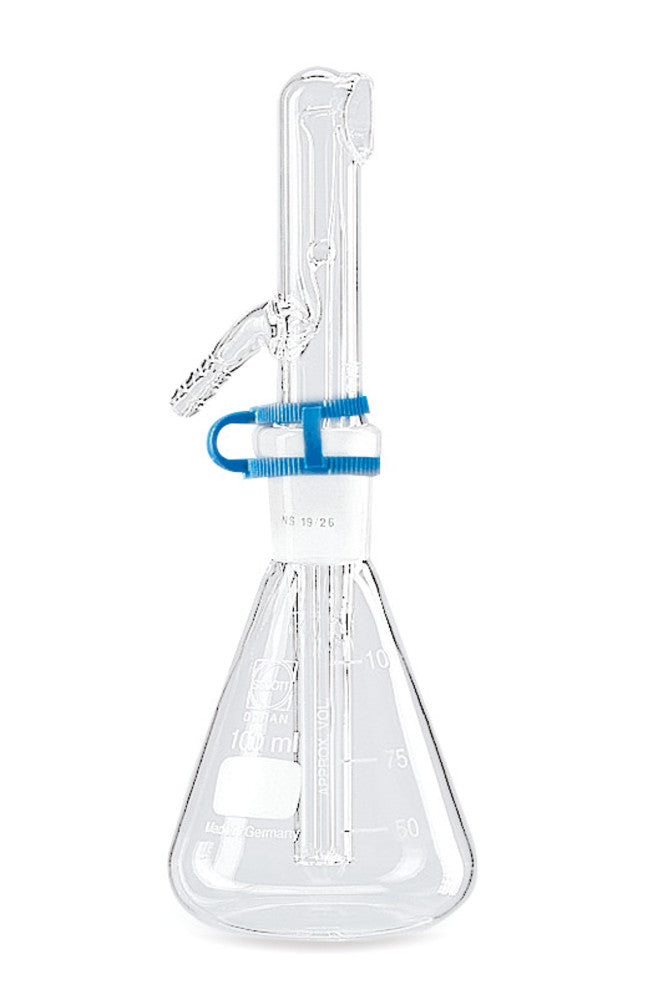 0707.1 Atomizador TLC con matraz Erlenmeyer de vidrio, volumen 100 ml- Quimivitalab